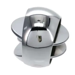 AC Vent Air Diffuser Astro Ball - LH or RH - Chrome - 67-72 Chevy GMC CK Truck Blazer Jimmy Suburban - Image 3 of 4